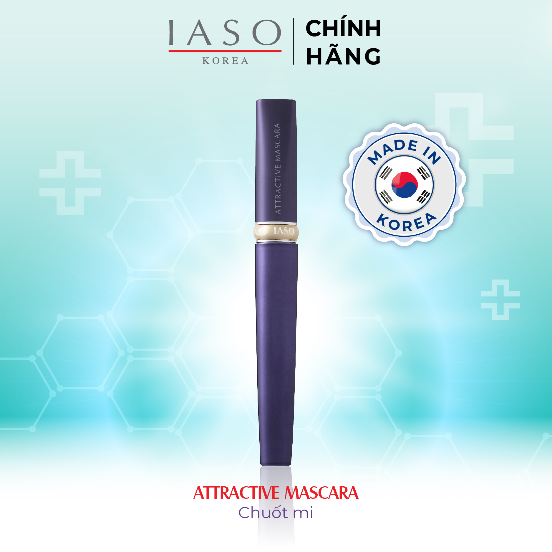 I38 Chuốt mi IASO Attractive Mascara (Curling)