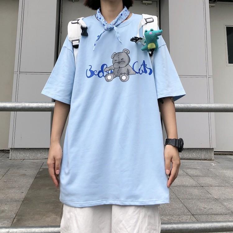 Áo thun tay lỡ form rộng Yinxx, áo phông kiểu Unisex ATL902