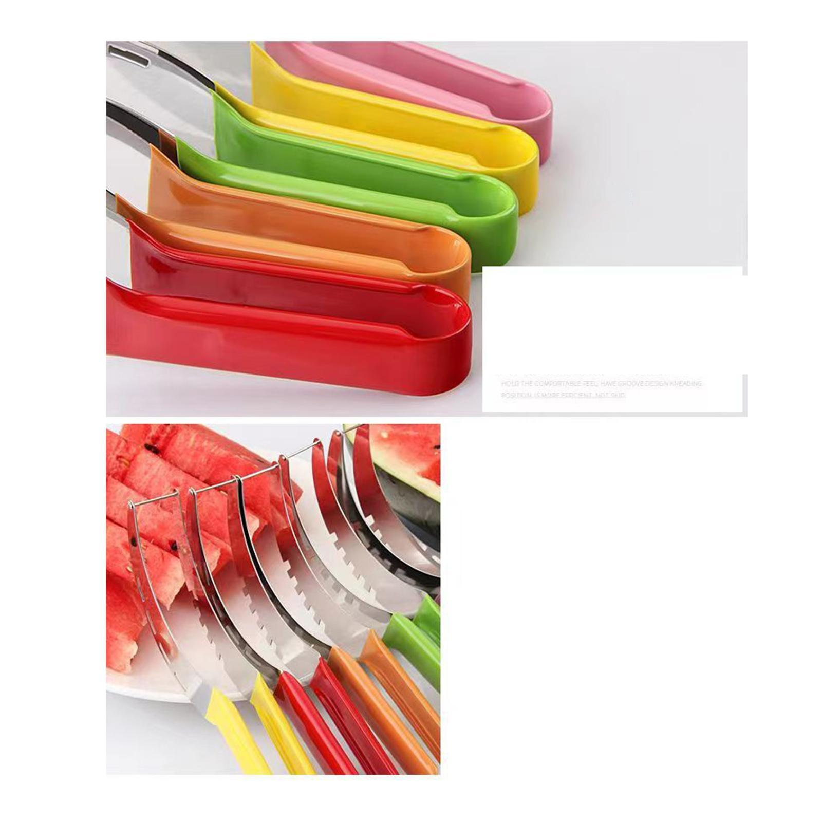 Watermelon Slicer Kitchen Gadgets Stainless Steel Portable Watermelon Cutter