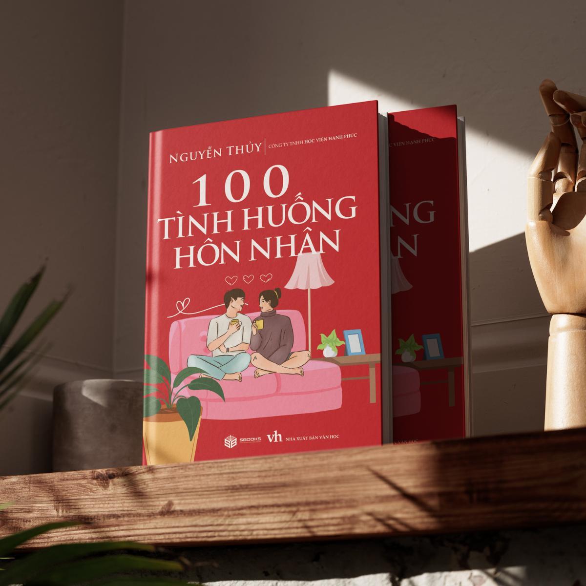 Sách 100 Tình huống hôn nhân - Sách tâm lý giáo dục gia đình hay nhất 2024 - Sách Sbooks chính hãng