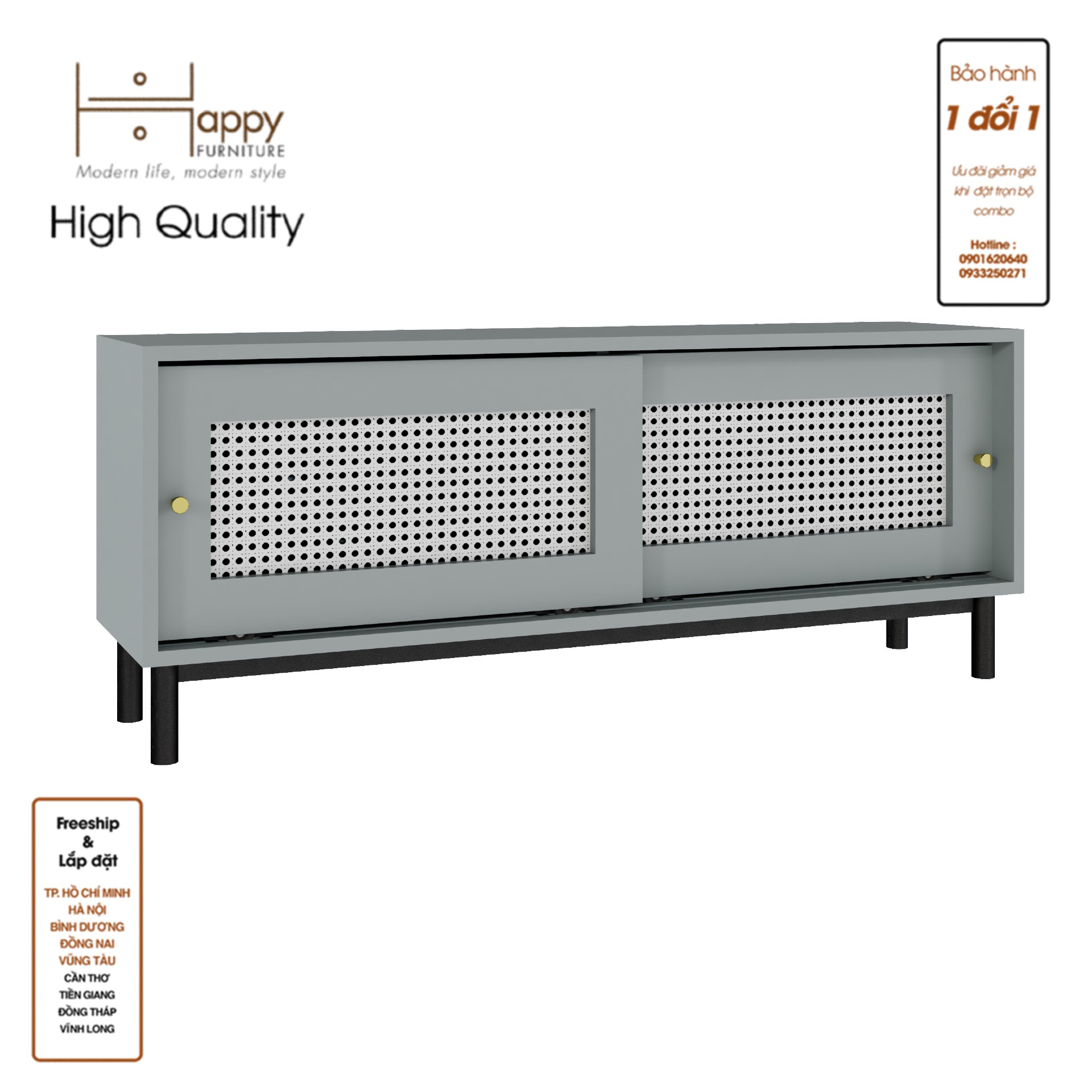 ROTAN, Tủ lưu trữ 2 cánh lùa - chân sắt , 120cm x 30cm x 48cm , TCL_031