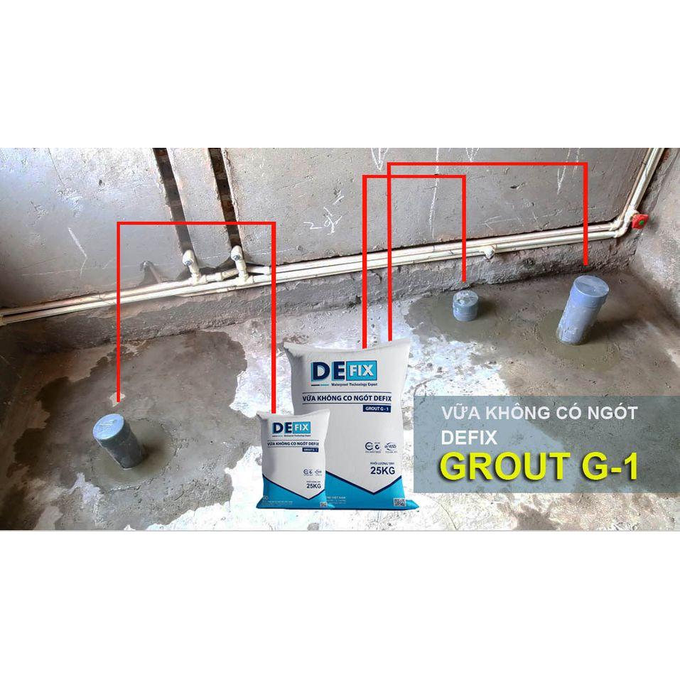 Vữa không co ngót DEFIX GROUT G-1