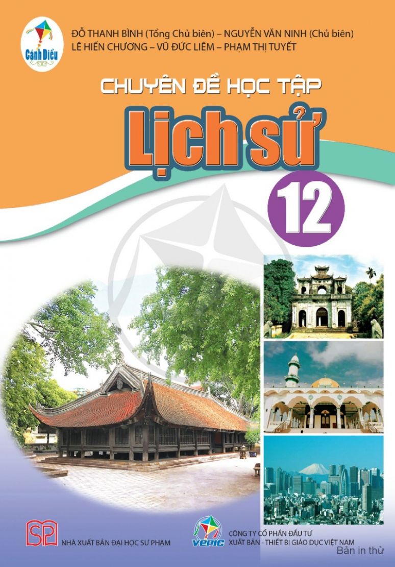 Sách giáo khoa Chuyên đề học tập Lịch sử 12- Cánh Diều