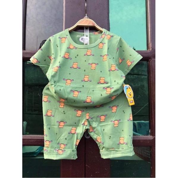 Bộ cộc tay xuất Hàn cho bé trai size 8-15kg