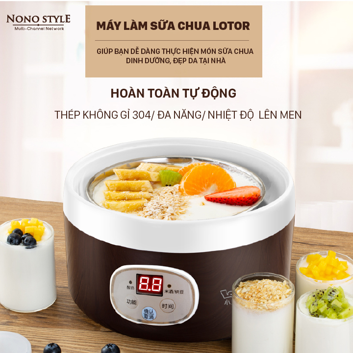 Máy Làm Sữa Chua LOTOR TW-303A - Hàng Chính Hãng