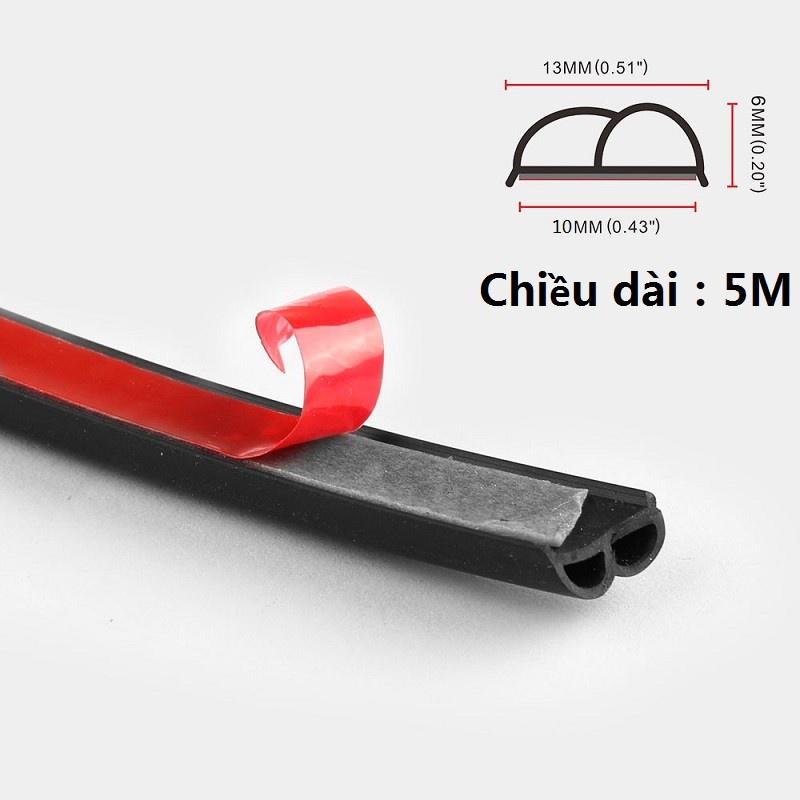 Dây Cao Su 5M Loại B Cách Âm Chống Thấm Nước Dán Cửa Xe Hơi