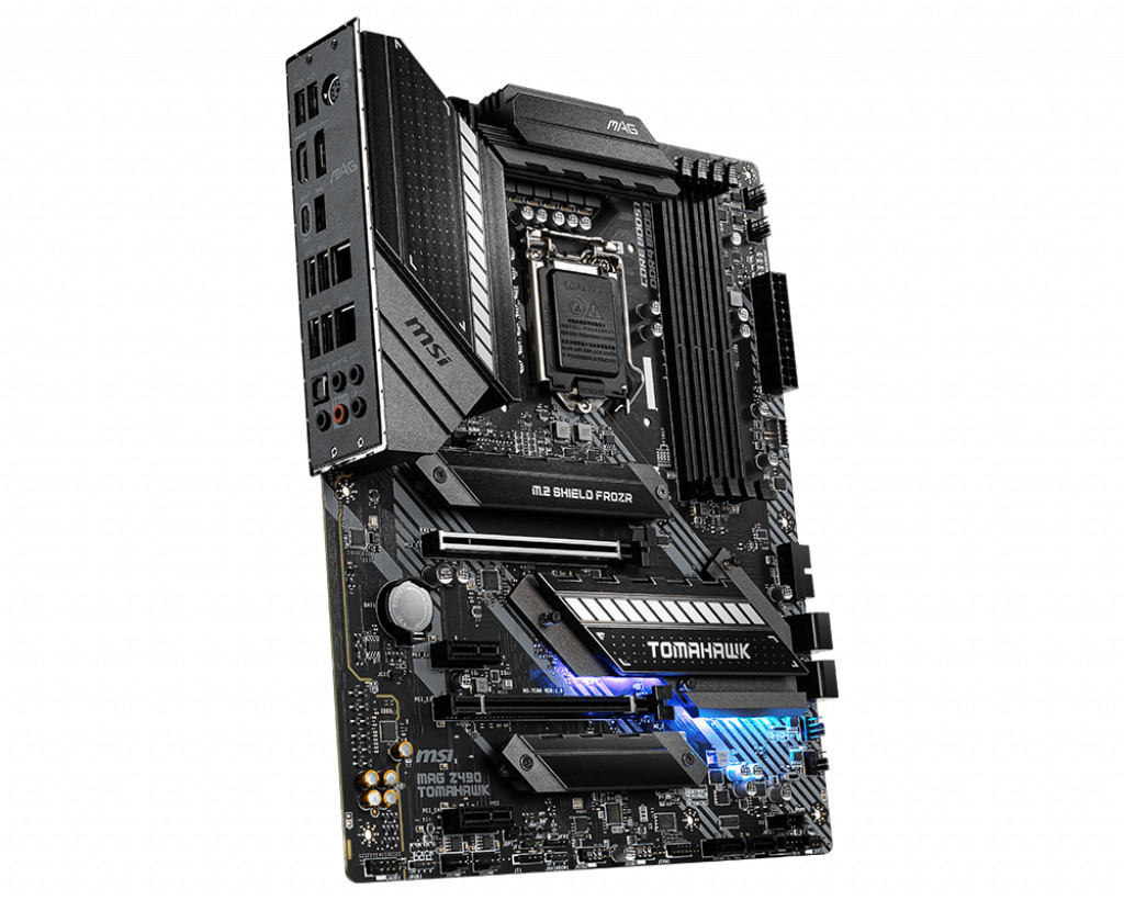 Mainboard MSI MAG Z490 TOMAHAWK (Intel Z490, Socket 1200, ATX, 4 khe RAM DDR4) Hàng Chính Hãng