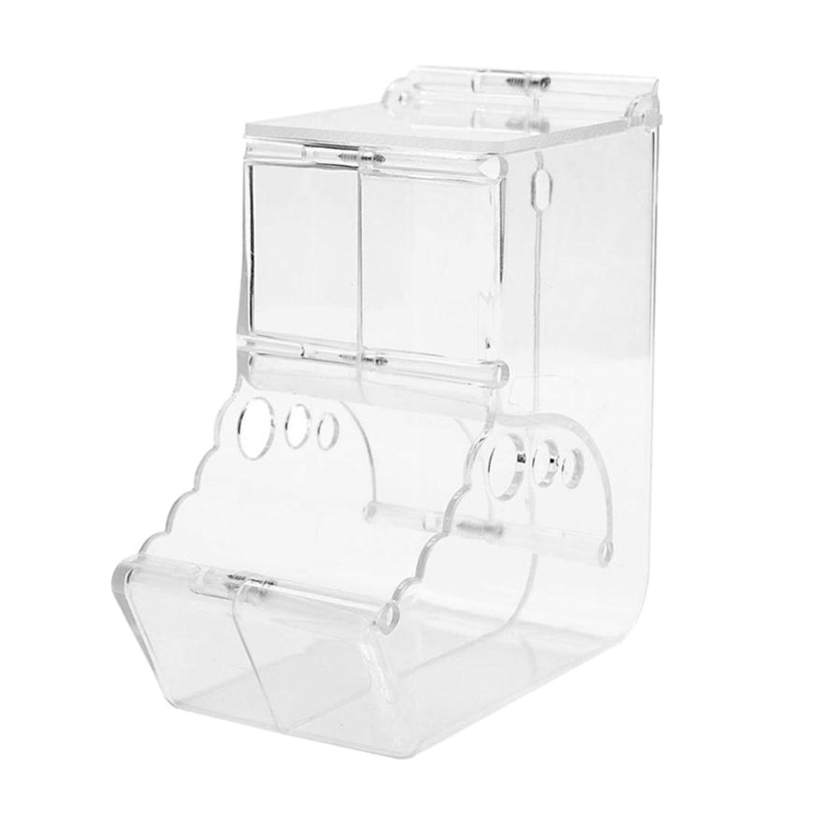 Automatic Hamster Feeder Food Dispenser Dish Bowl Guinea