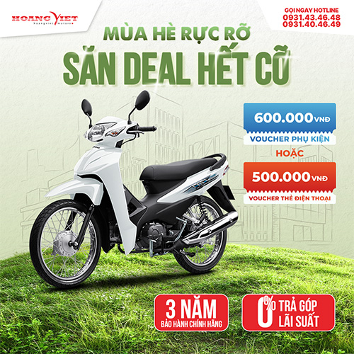 Xe Máy Honda Wave Alpha 2024 Phiên Bản Tiêu Chuẩn