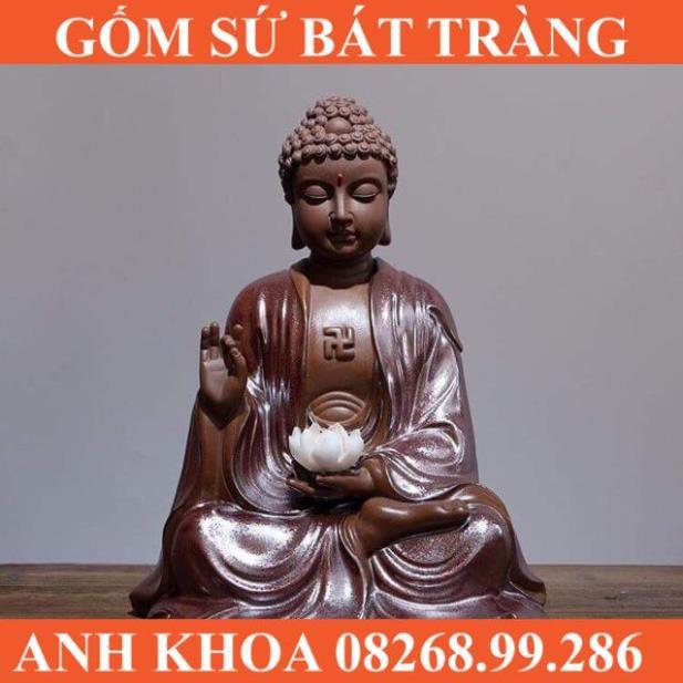 Tượng Phật thờ cúng - Gốm sứ Bát Tràng Anh Khoa