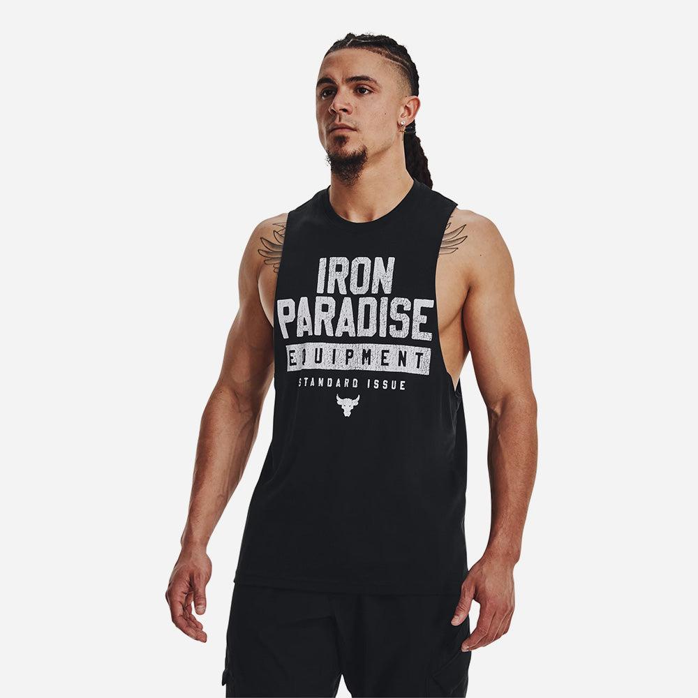 Áo ba lỗ thể thao nam Under Armour The Rock - 1377290-001
