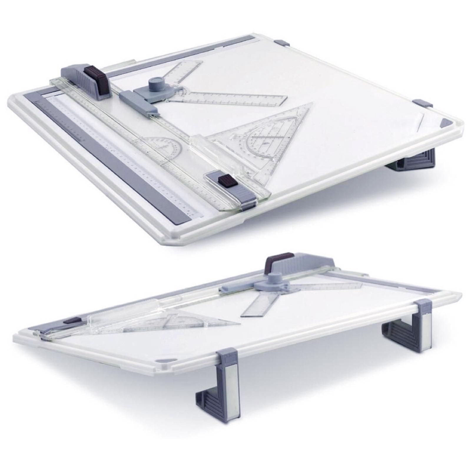A3 Drawing Board Drafting Table Measuring System Protractor Sliding Ruler