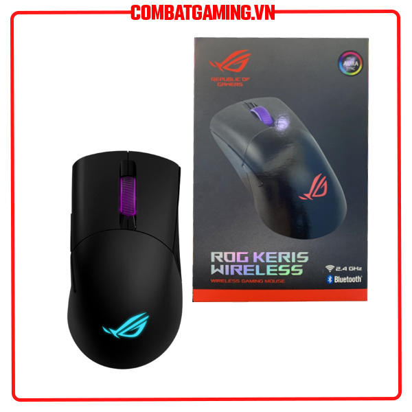 Chuột Gaming Asus Rog Keris Wireless Bluetooth - Hàng Chính Hãng