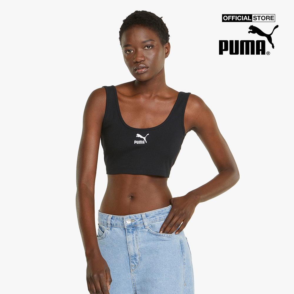 PUMA - Áo croptop nữ Classics Ribbed 533447