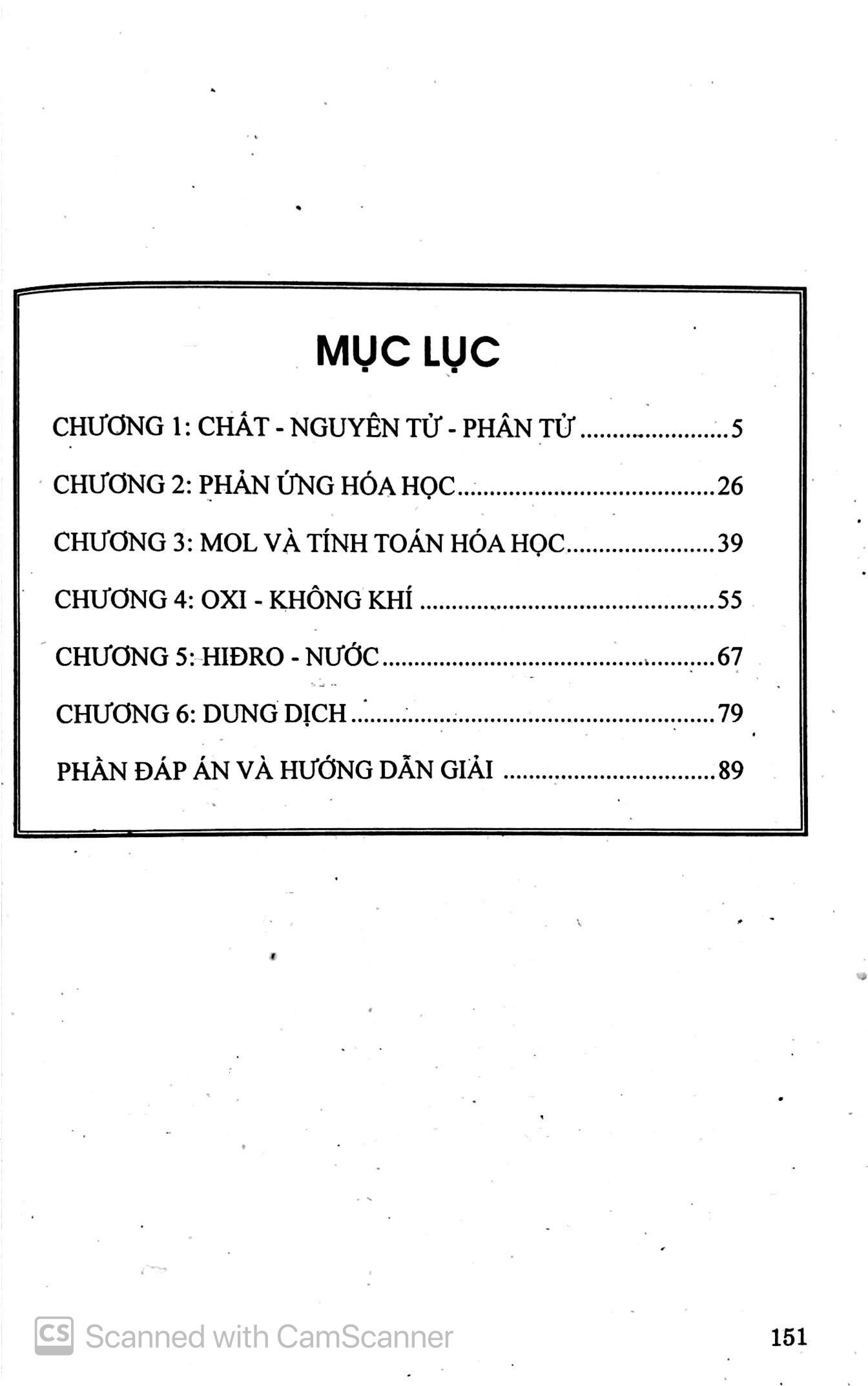 Học Tốt Hóa Học Lớp 8