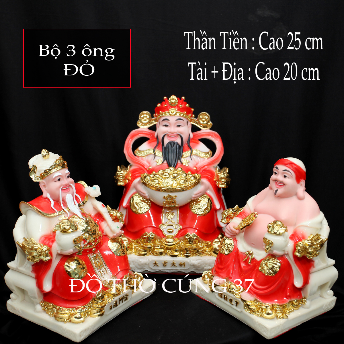 THẦN TÀI THỔ ĐỊA PHÚ QUÝ +THẦN TIỀN