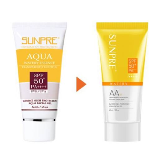 Kem Chống Nắng Không Màu Kiềm Dầu Mona Frema SUNPRE High Protection Aqua Light Facial Gel 60ml
