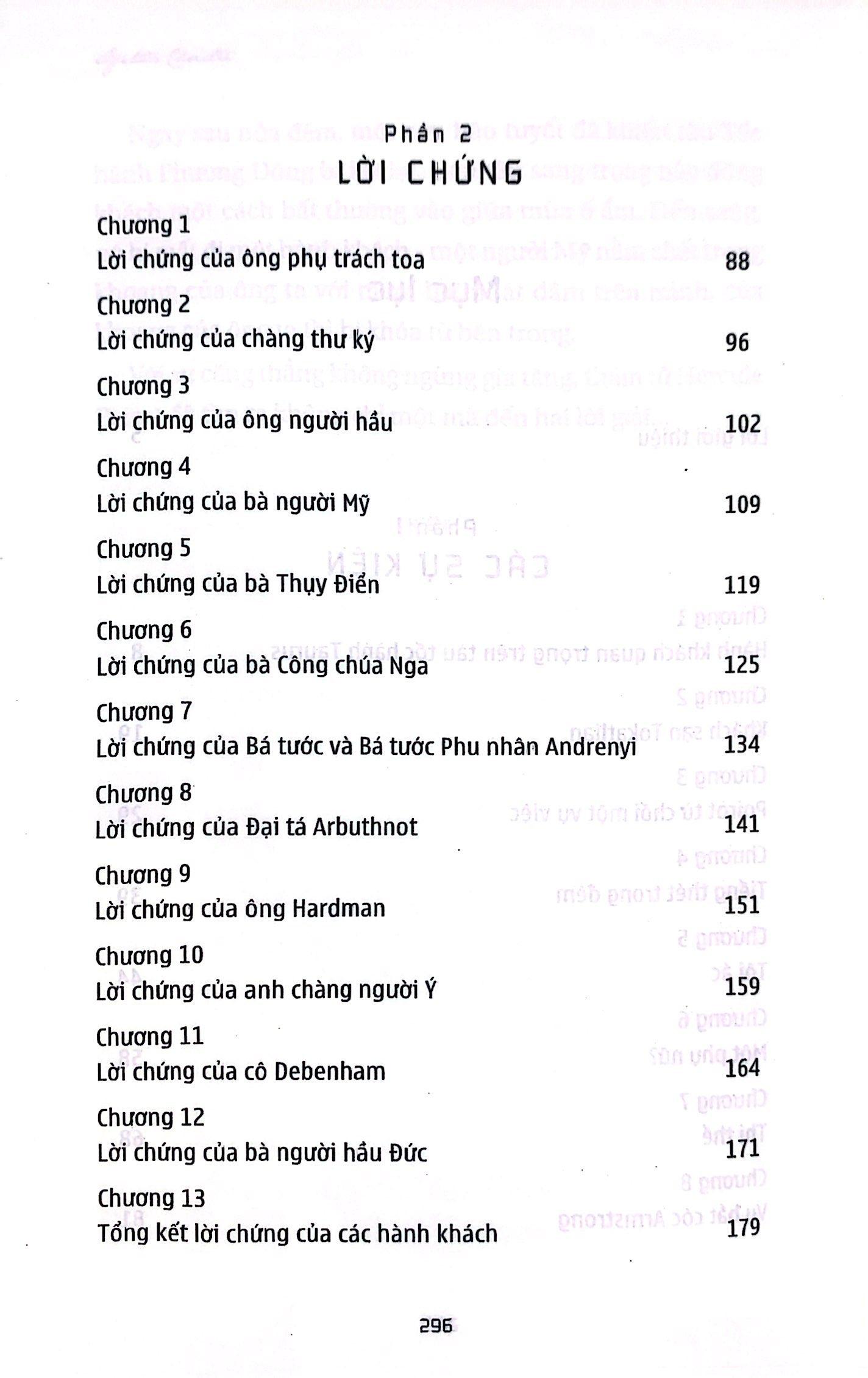 Án Mạng Trên Chuyến Tàu Tốc Hành Phương Đông (Tái Bản 2022)