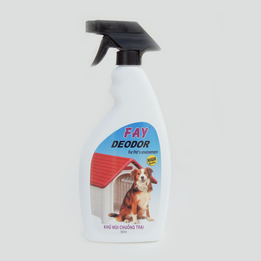 Khử mùi chuồng trại thú cưng Fay deodor 350ml