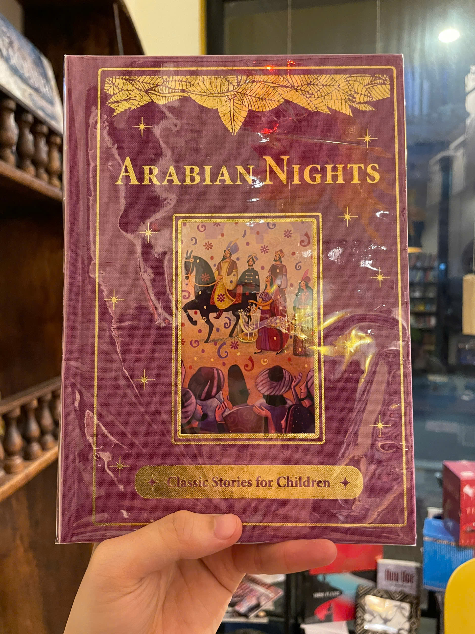 Sách - Arabian Nights (Bath Treasury of Children's Classics) by Richard Francis Burton | Bìa cứng