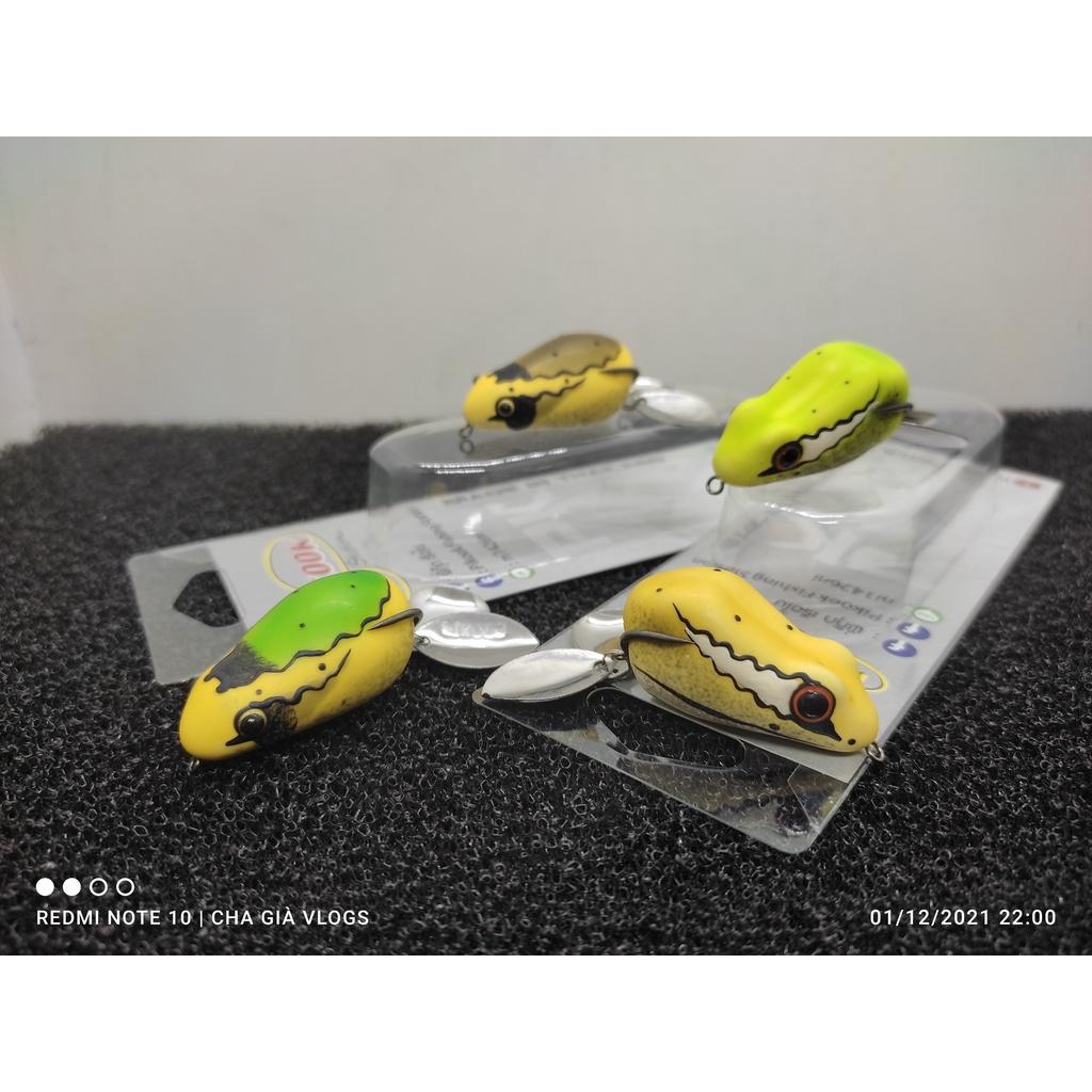 Mồi Lure Nhái Hơi Chuột Sóc 2 Thìa Câu Cá Lóc Cá Sộp