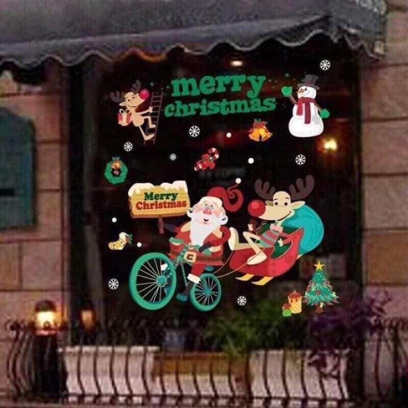 Decan dán trang trí Noel