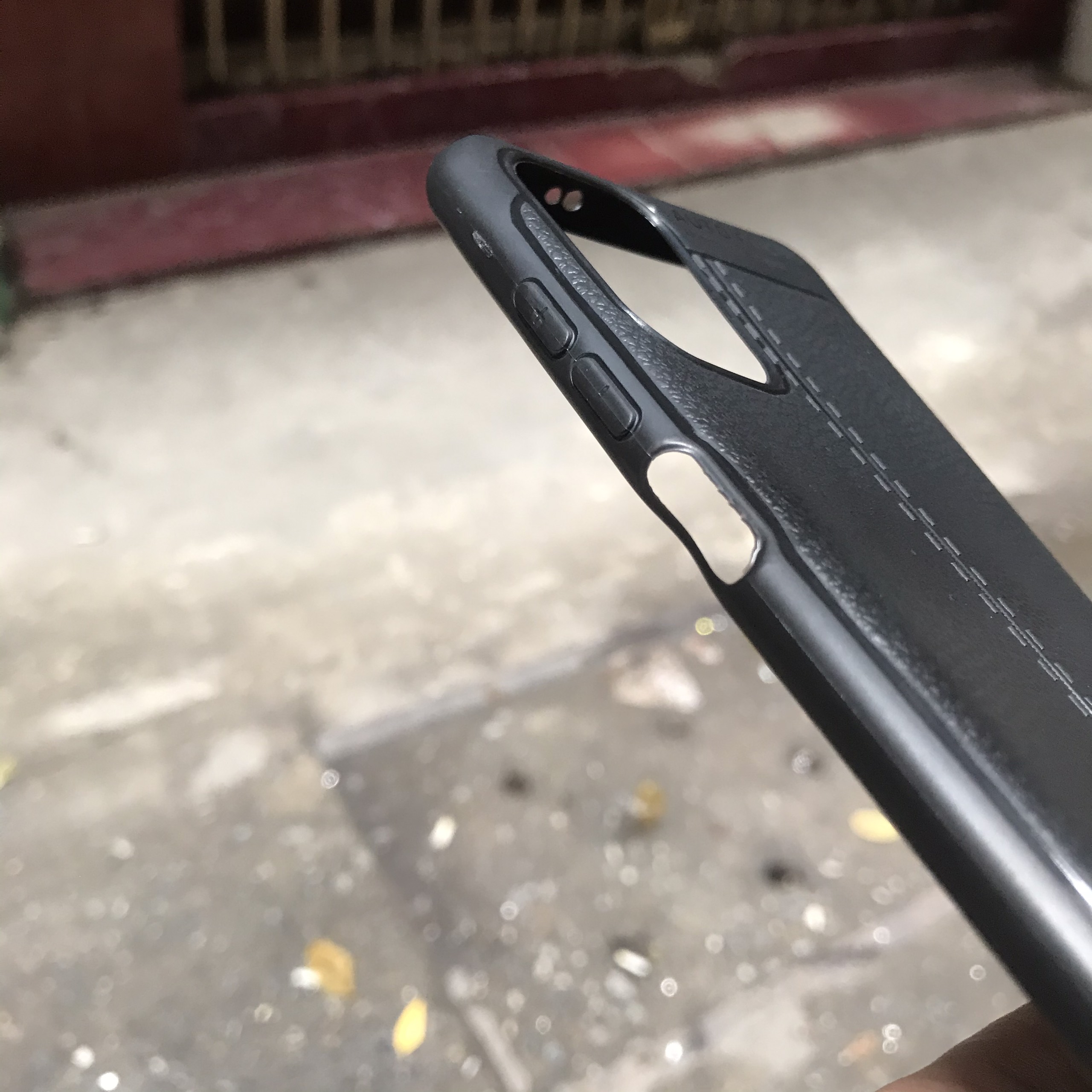 Ốp lưng dành cho Xiaomi Redmi Note 10 silicon giả da chính hãng Auto Focus