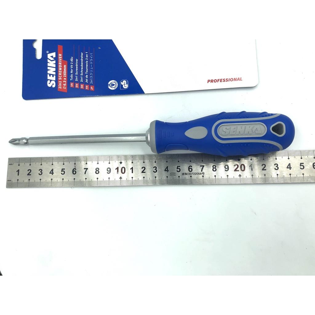 SENKA 1 Tua Vít Đa Năng 2 Đầu 6.3mm x 160mm SENKA Cực Tiện Ích