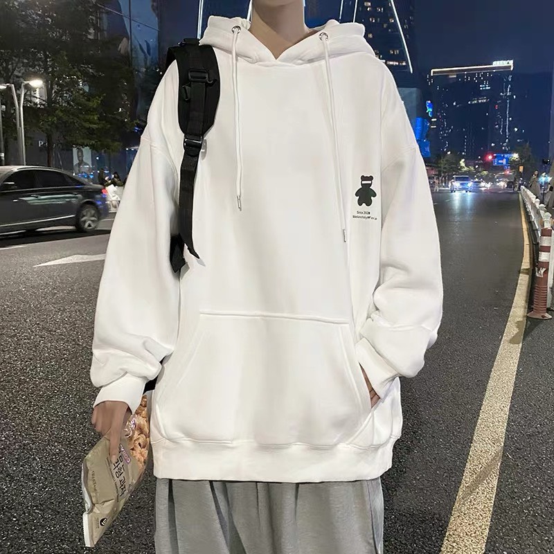 ÁO HOODIE NAM NỮ FORM RỘNG IN HÌNH GẤU CỰC KUTE SIÊU PHẨM HÓT NHẤT NĂM