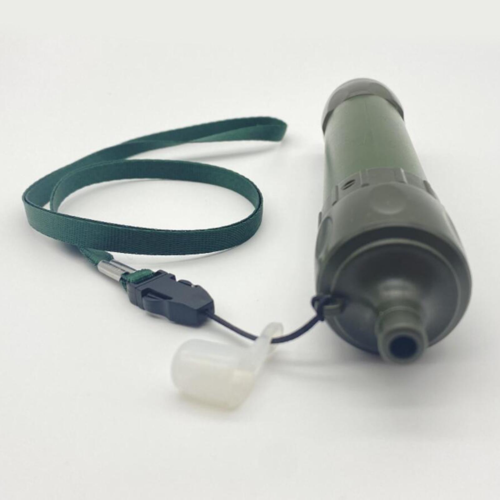 2x Portable Water Filter Purifier Filtration System Camping Hiking Travel