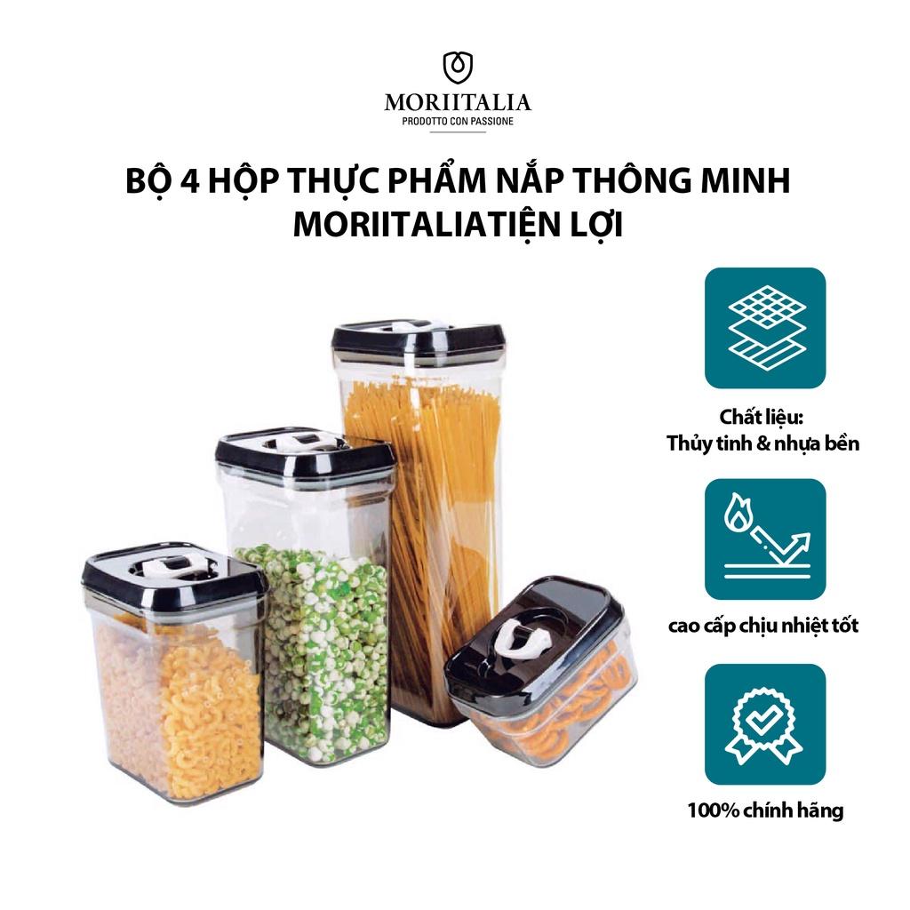 Bộ 4 hộp thực phẩm nắp thông minh tiện lợi 94702000