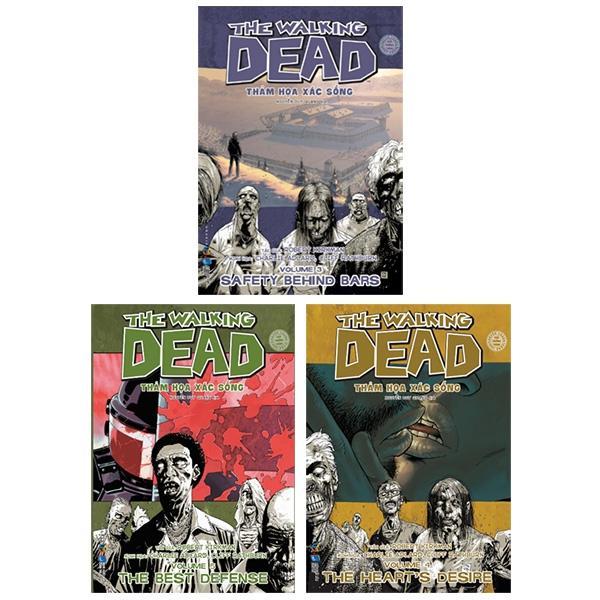 Bộ Sách The Walking Dead - Thảm Họa Xác Sống - Tập 3 + 4 + 5 (Bộ 3 Tập)