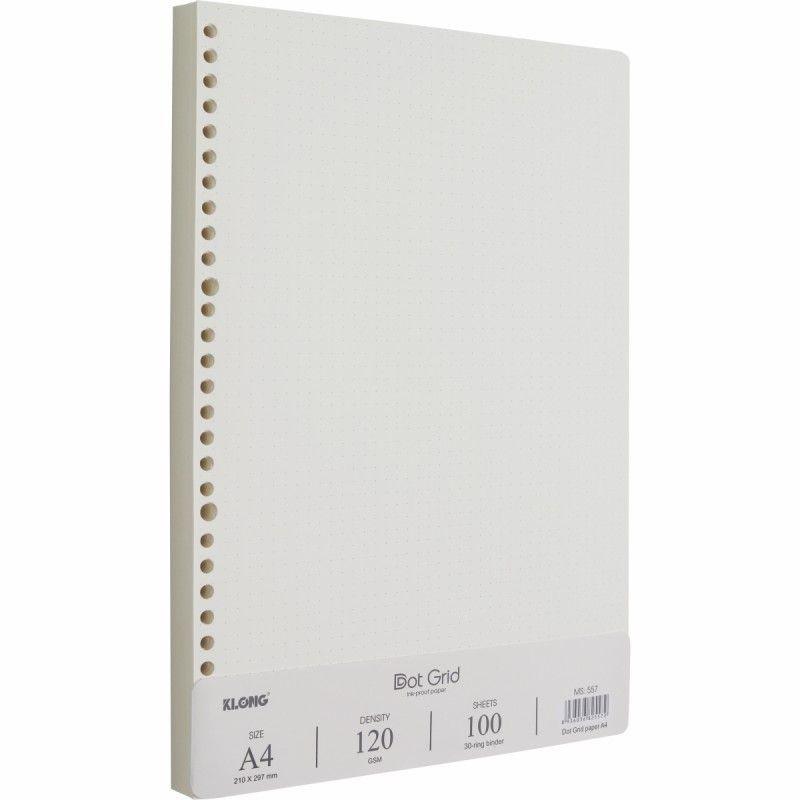 Ruột sổ còng Dot Grid A4 120/76 - 100 tờ ; MS: 557
