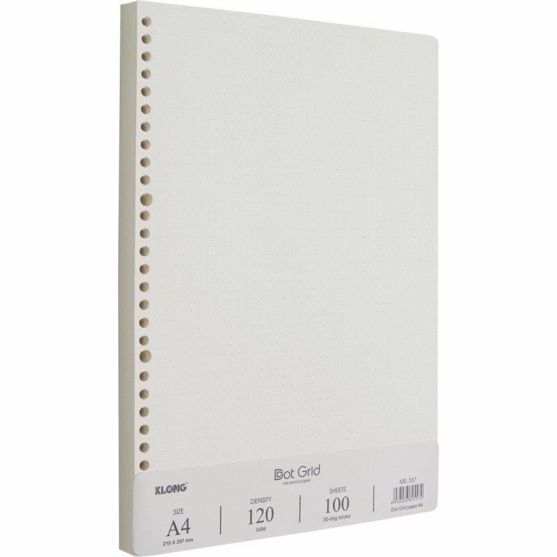 Ruột sổ còng Dot Grid A4 120/76 - 100 tờ (200 trang); MS: 557