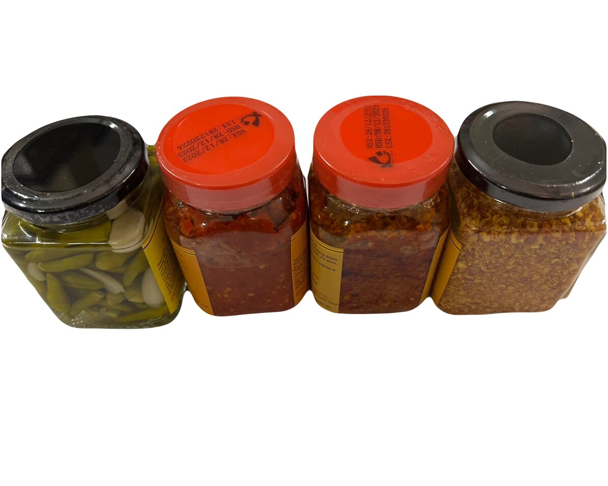 Đặc Sản Bình Thuận - Combo 3 hộp Ớt bột khô thơm ngon, hộp nhựa - Ocop 3 Sao