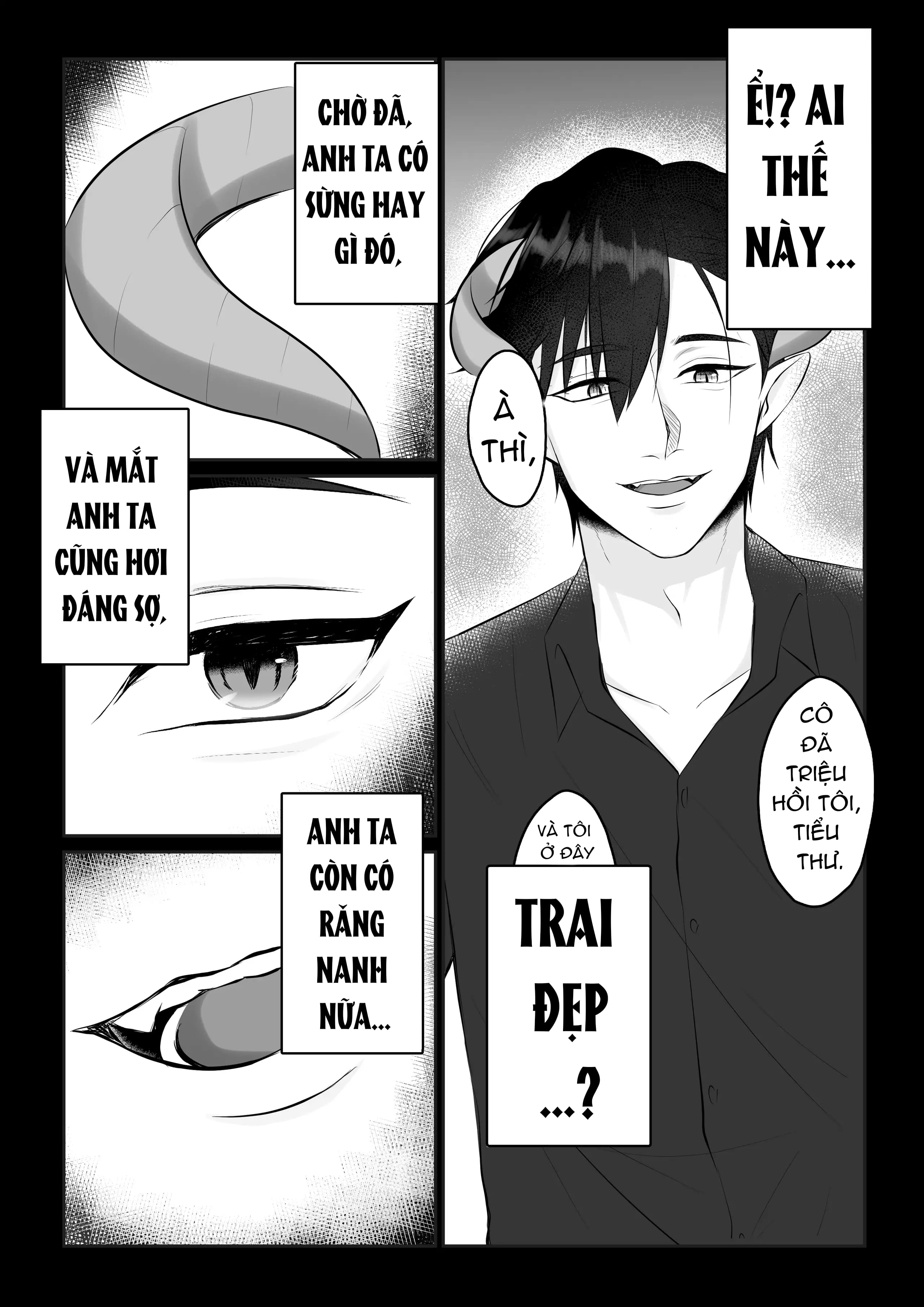 tôi đã bắt đầu học ma thuật hắc ám chapter 1.1 4