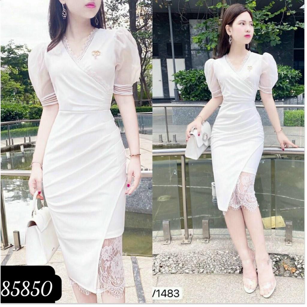 ĐẦM BODY UMI TRẮNG SANG TRỌNG