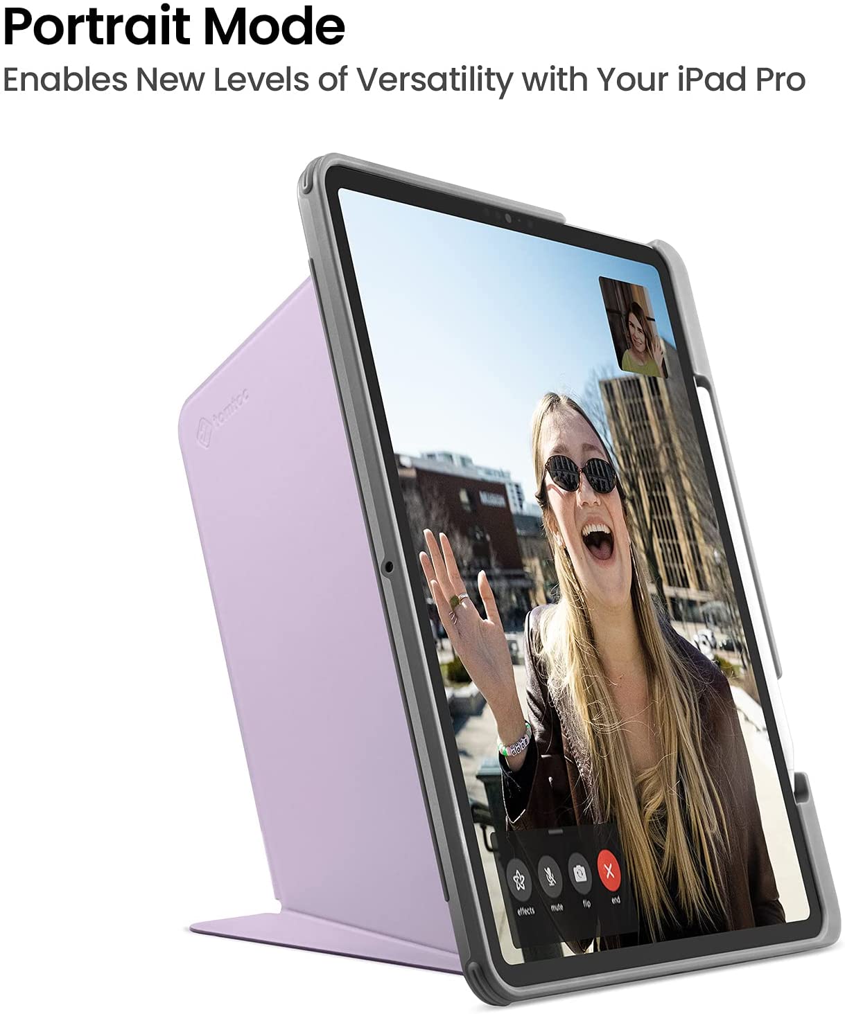 BAO DA TOMTOC FOR IPAD PRO 11 INCH 2021 TỪ TÍNH ĐA GÓC VERTICAL HỖ TRỢ SẠC KHÔNG DÂY APPLE PENCIL B02-007 - HÀNG CHÍNH HÃNG