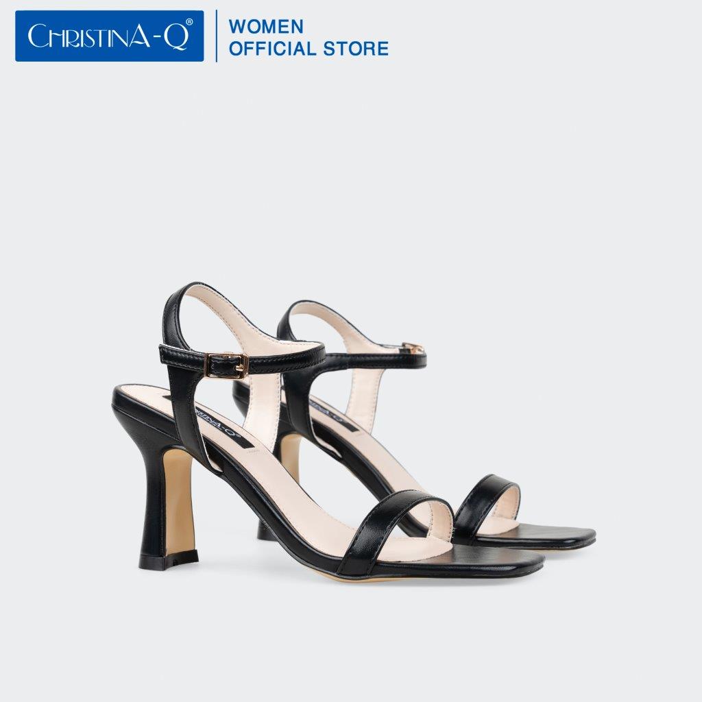 Giày Sandals Nữ Gót Trụ ChristinA-Q XDN296