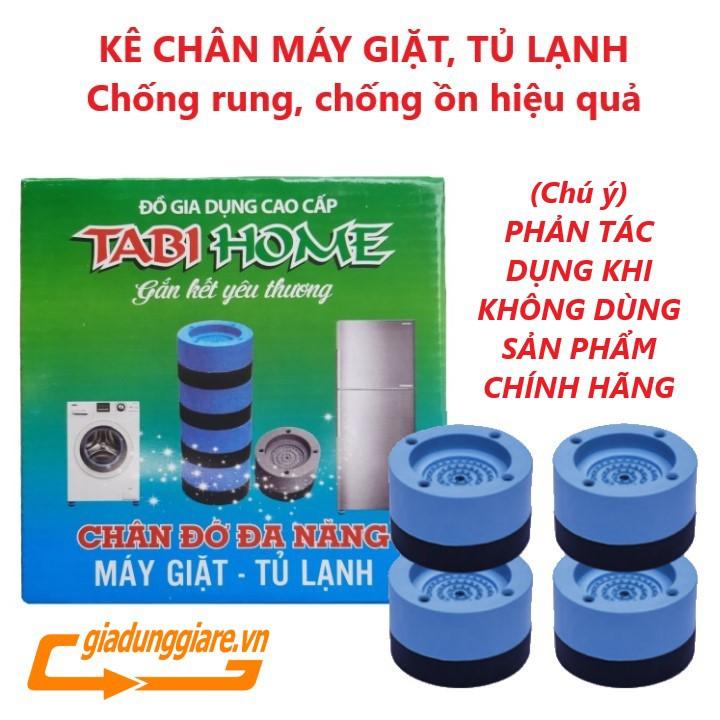 Bộ 04 chân kê máy giặt chống rung, chống ồn, chống xe dịch giúp tăng tuổi thọ máy giặt hiệu quả