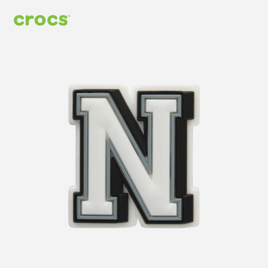 Huy hiệu jibbitz Crocs Letter N - 10007007