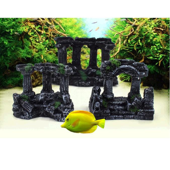 CỔNG LA MÃ 2 CỘT TRANG TRÍ BỂ CÁ, BỂ THỦY SINH - MÔ HÌNH TRANG TRÍ