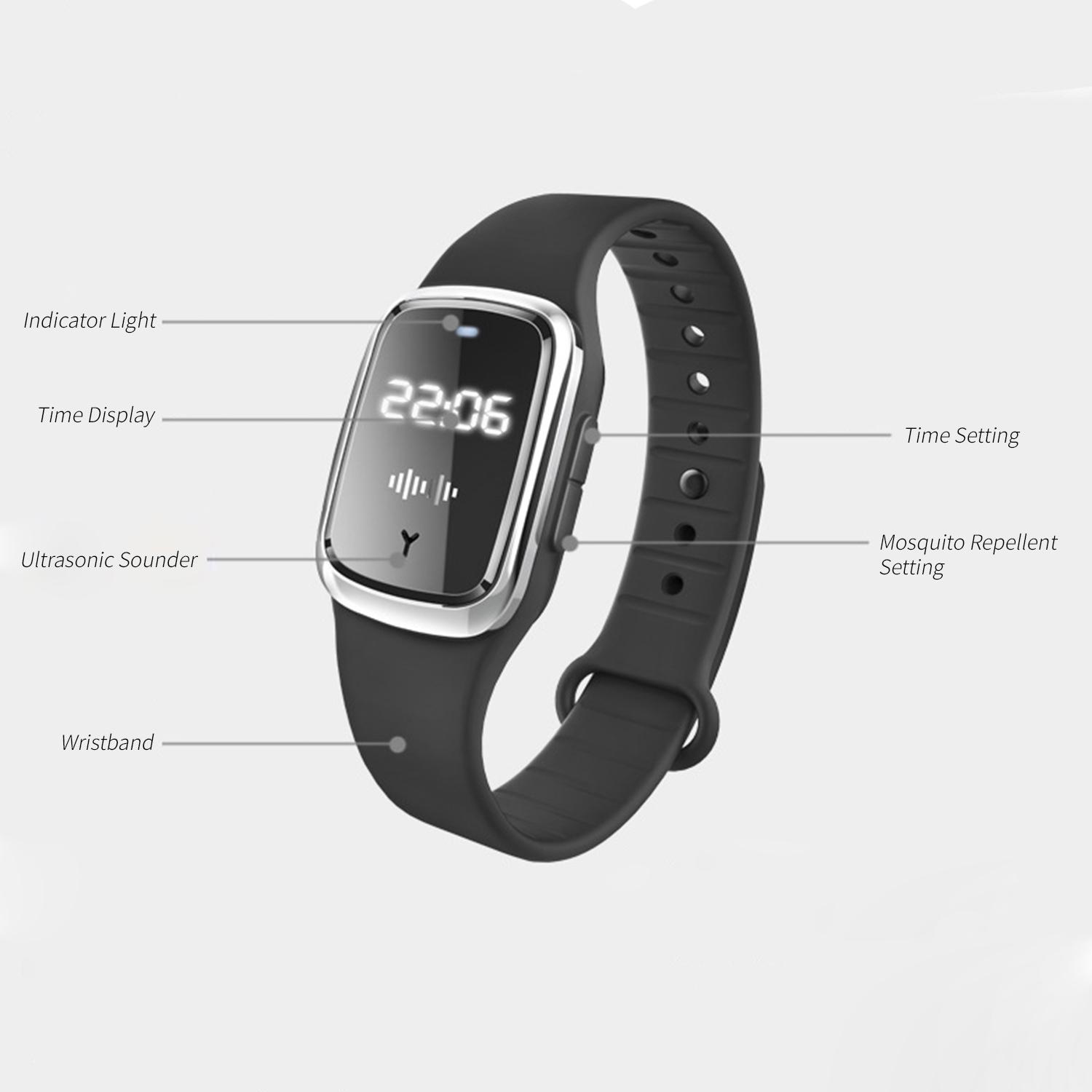 Vòng tay đuổi muỗi bằng sóng siêu âm