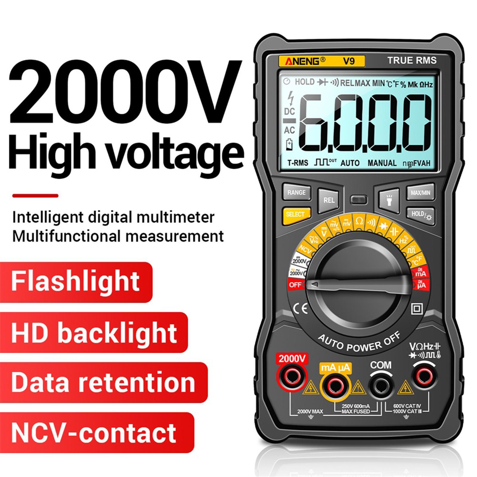 Portable Digital Tester Meter Test Handheld Digital Meter for Circuit Board