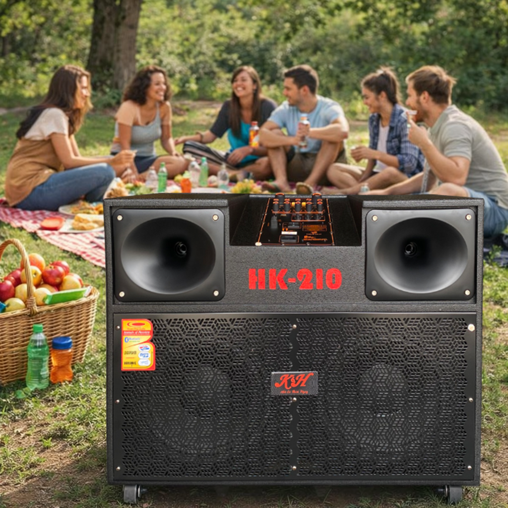 LOA DI ĐỘNG BÌNH HK-210 (550W) - Hàng chính hãng