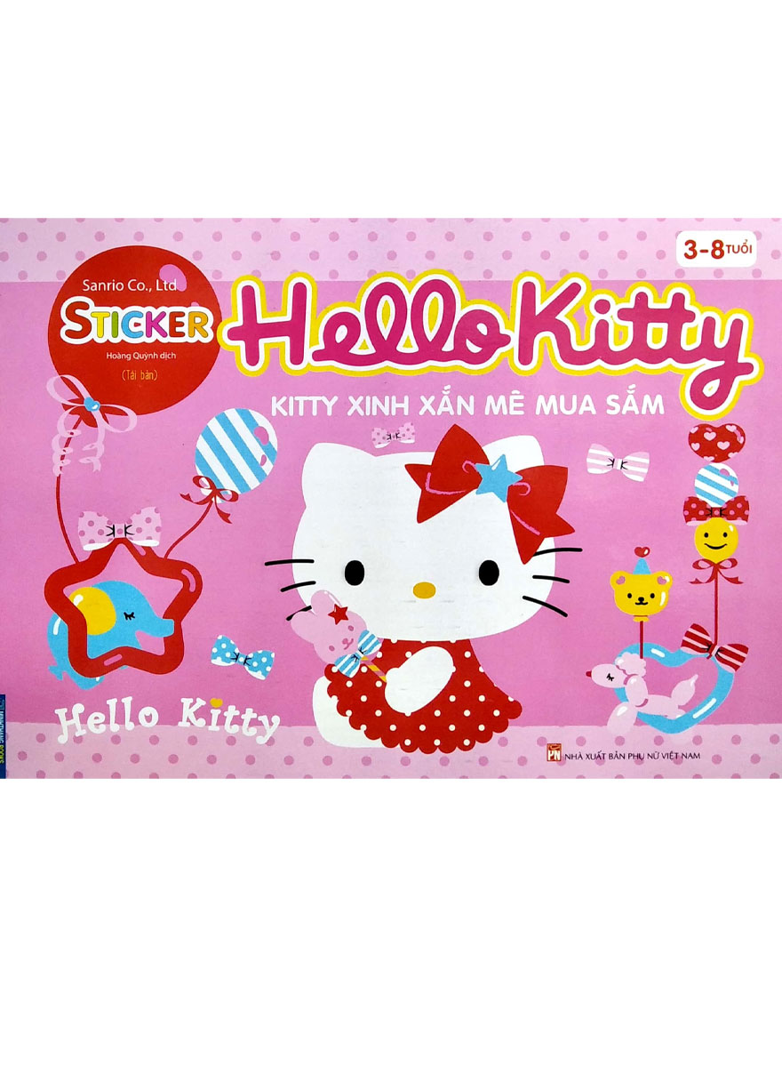 Sticker - H.e.l.l.o K.i.t.t.y - Kitty Xinh Xắn Mê Mua Sắm _MT