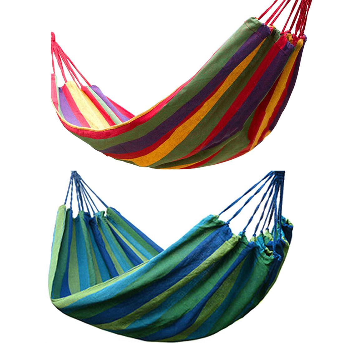 Võng Ngoài Trời Cắm Trại Võng Ngủ Cotton Dây Đi Bộ Ngoài Trời Treo Xoay Di Động Thư Giãn Treo Ghế Xoay Trong Nhà