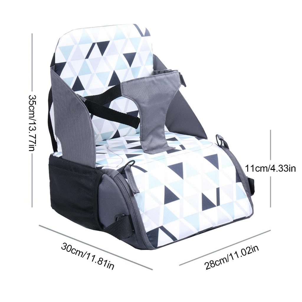 Balo mẹ và bé tích hợp ghế nâng kê cao cho trẻ ăn tại bàn Baby Furniture Booster Seat Portable