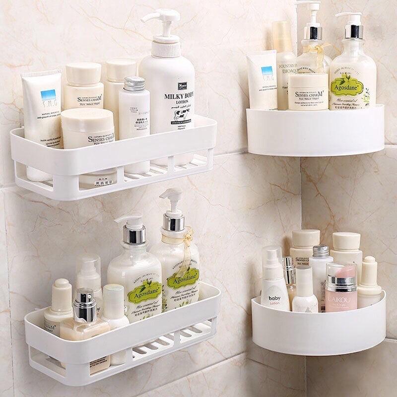 Khay Kệ Đựng Xà Bông, Khay Đựng Đồ, Vật Dụng Nhà Tắm Dán Tường Tiện Lợi Hiện Đại