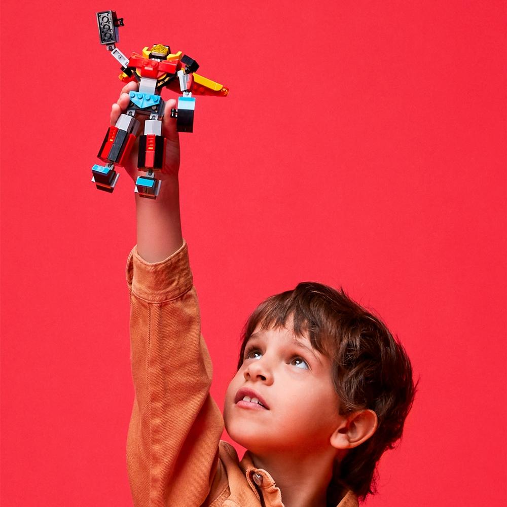 Đồ Chơi Lắp Ráp Lego Creator 31124 - Super Robot (159 Mảnh Ghép)